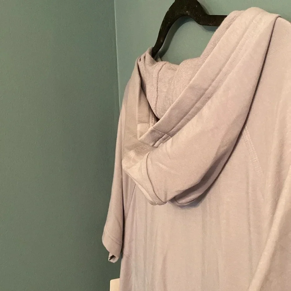 Athleta NWT cabana tunic hoodie - light gray - size small - Picture 6 of 6